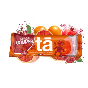 Gomitas energéticas Naranja sanguina-granada