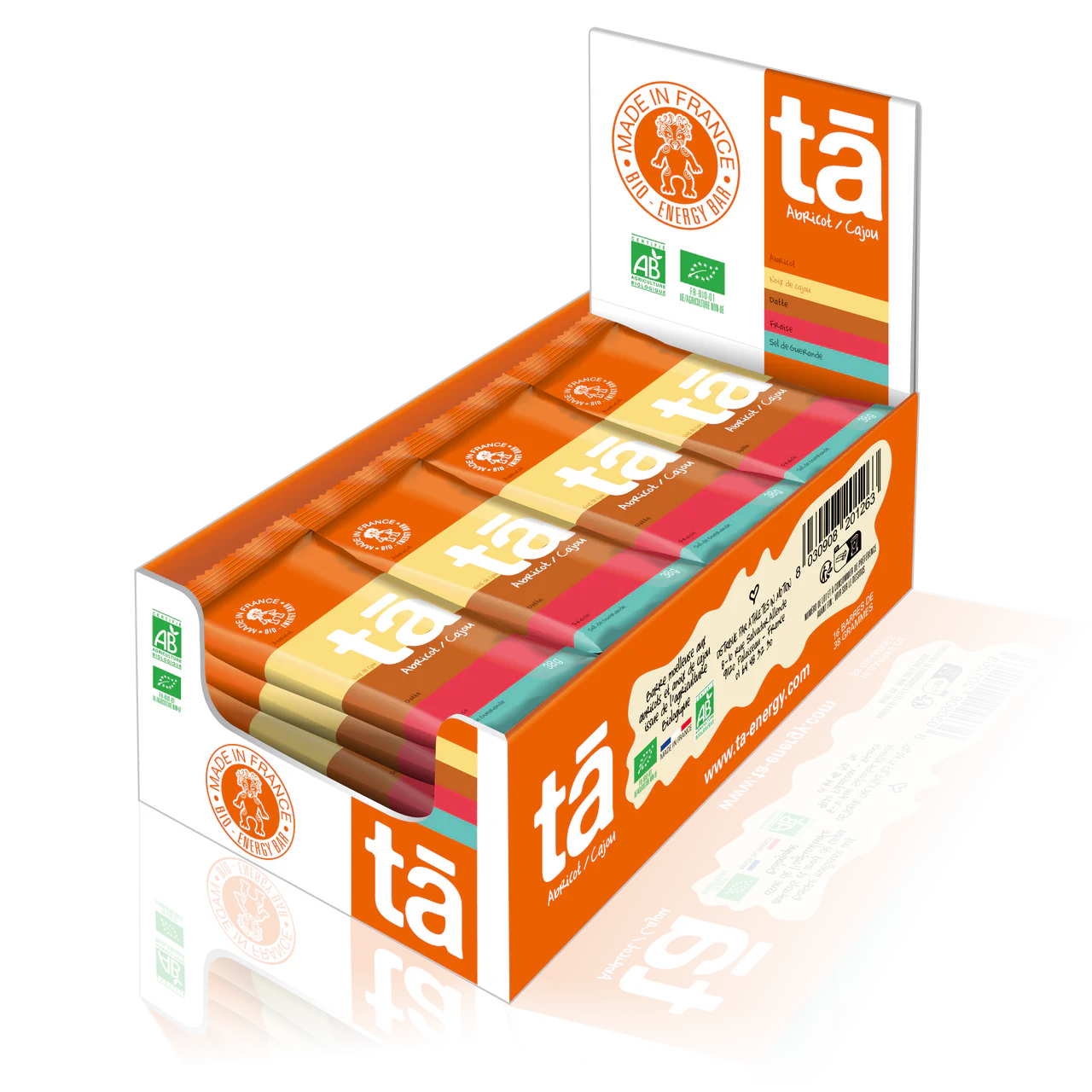 Barritas Bioenergéticas Albaricoque-marañón - Imagen 2