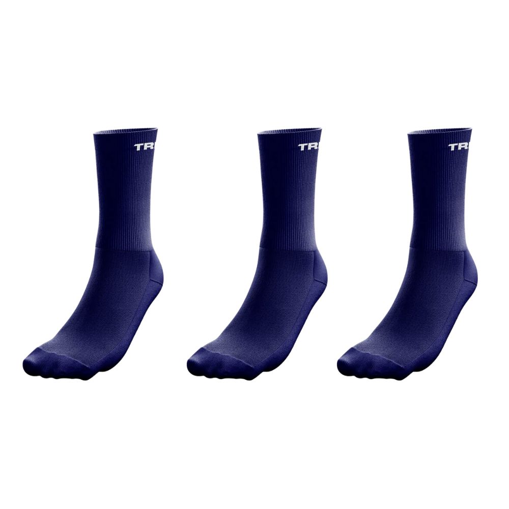 Pack 3 Medias Azules